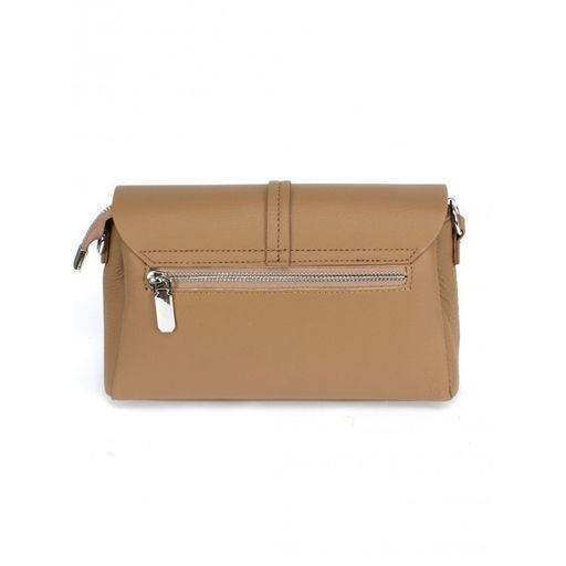 Сумка женская натуральная кожа GU 2066-91921, 3отд, плечевой ремень, бежевый SALE 264046 - Adelia фото 7