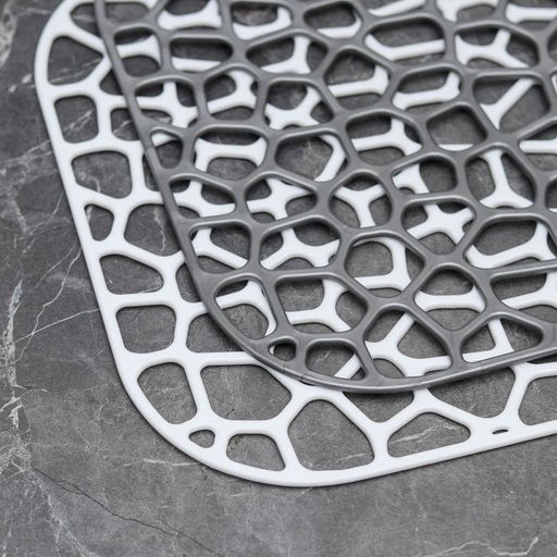 Решётка в раковину IDEA «Квадратная», пластик, 30×30 см, МИКС