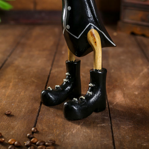 Сувенир «Утка во фраке», 13×9×29 см, дерево