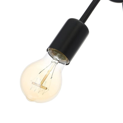 Светильник BayerLux «Узел», E27, 3×40 Вт, 54×54×40 см, чёрный