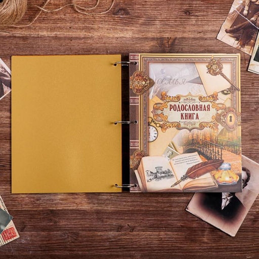 Родословная книга «Перо», 66 листов, 20 х 25 см.