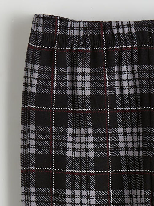 Beli Lastikli Ekose Erkek ?ocuk Pijama Alt