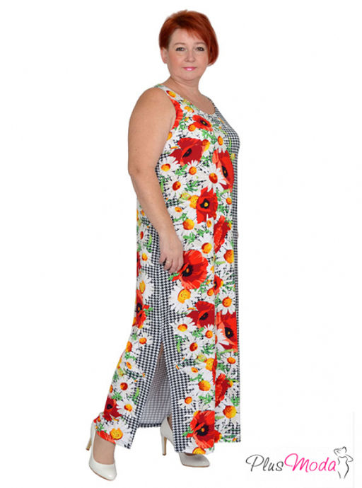 Платье Модель №1451 размеры 44-84 - Plusmoda фото 6