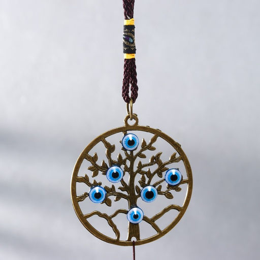 Музыка ветра металл "Дерево жизни" от сглаза 6 колокольчиков 45х8х8 см