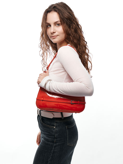 LACCOMA сумка TH1099-2-красный натуральная кожа полиэстер