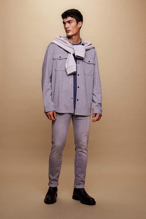 Pedro Slim Fit Джинсовые брюки узкого кроя с нормальной талией и узкими штанинами - Defacto фото 8