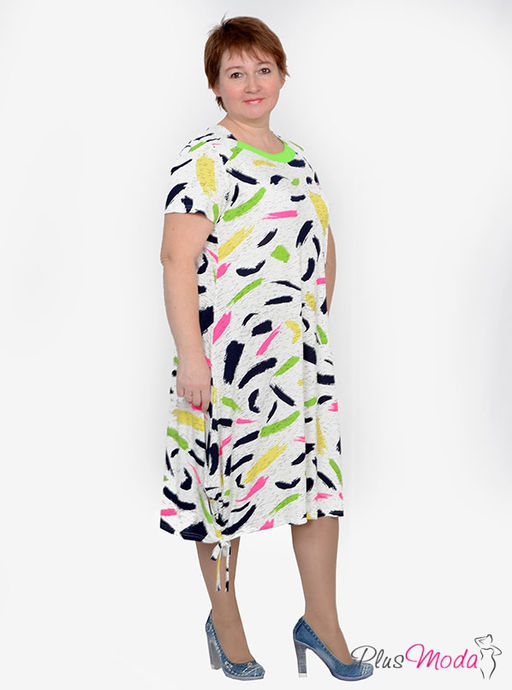 Платье Модель №29 размеры 52-70 - Plusmoda фото 4