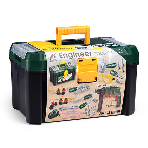 Набор инструментов "Маленький мастер" в коробке