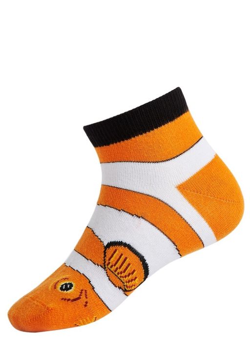 OMSA kids Calzino 21P62 (рыбки) - orange  фото 2