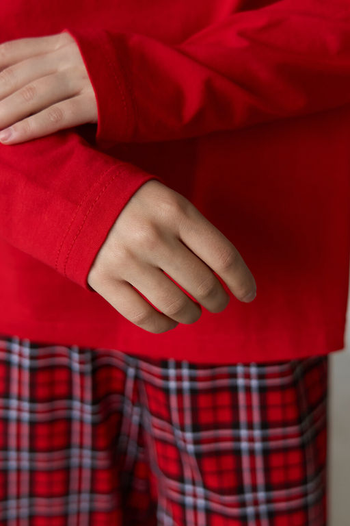 Пижама с брюками хлопковая TOMI