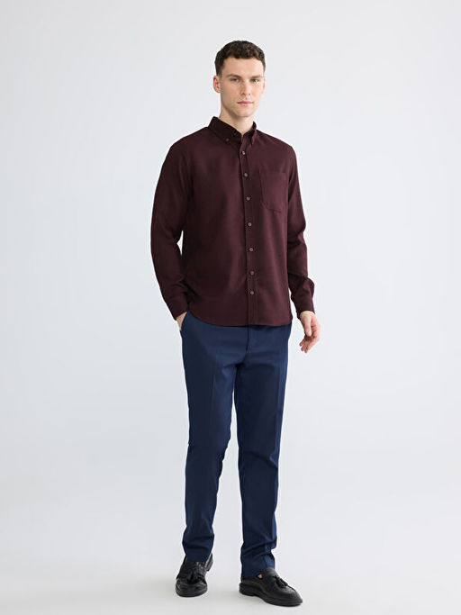 Regular Fit Gabardin Erkek G?mlek