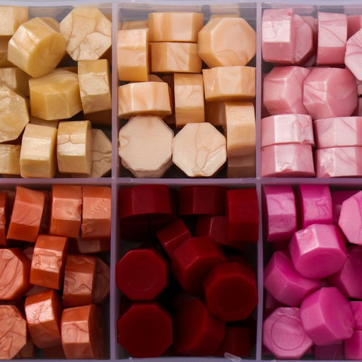 Набор сургуча «Оттенки розового», перламутр, 10 цветов, 12.7×6.5×2 см