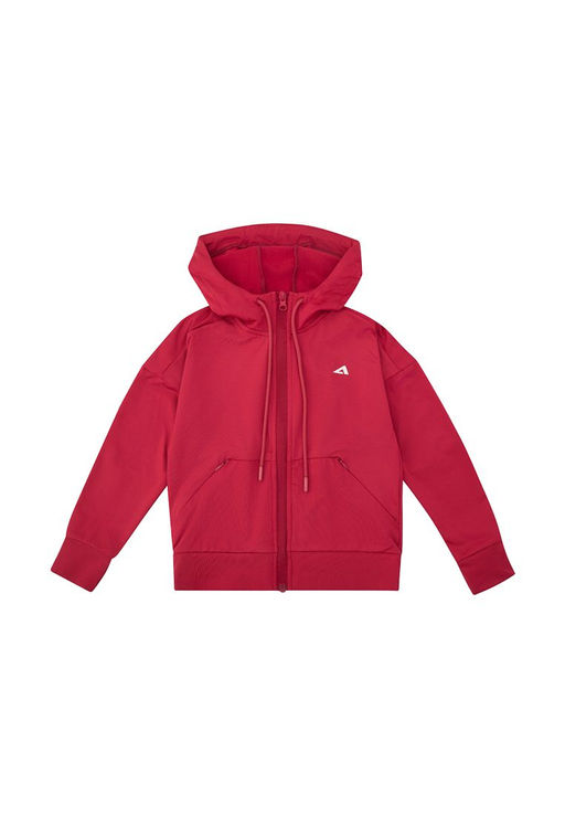 Кофта (худи) на молнии с капюшоном д/дев. Лис