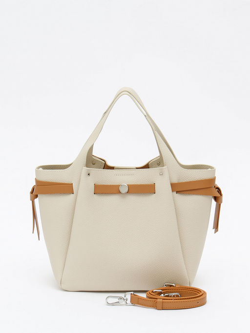 Сумка 52982OS off white Polina&Eiterou