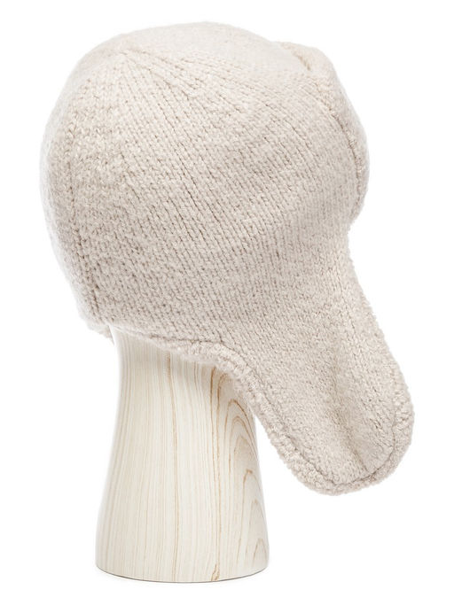 Шапка жен. кид-мох+альп+шерсть LB-N88031A pearl - Labbra фото 2
