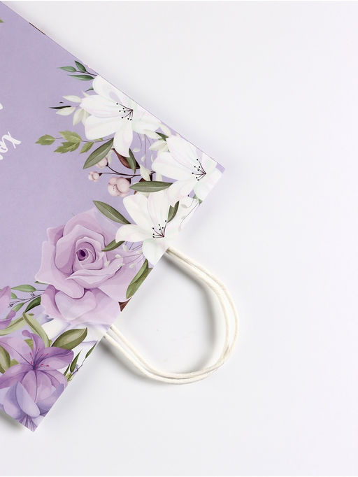 Цена за 2 шт. Пакет подарочный крафтовый Хорошего настроения, 32?28?15 см