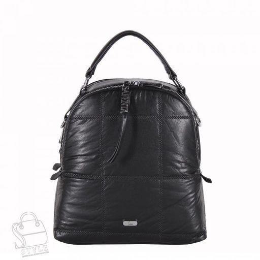Рюкзак женский 670122 black Velina Fabbiano - Safenta в Новосибирске