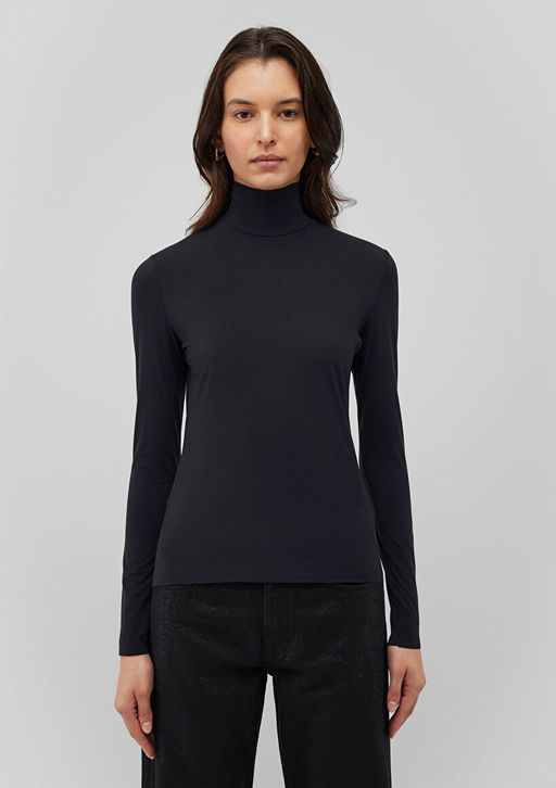 Bogazl? Siyah Tisort - Mavi фото 4