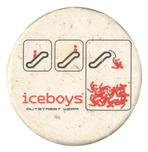Значок рекламный iceboys