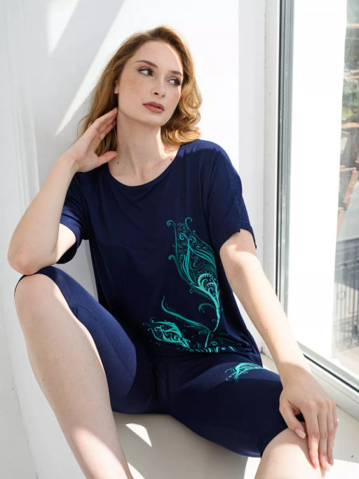 Костюм Вискоза 92% лайкра 8% Малахит - Оптима фото 11