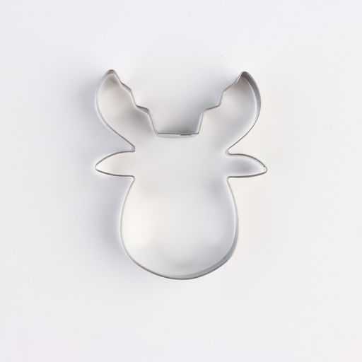 Набор для выпечки новогодний Олененок: формочка, силиконовая лопатка