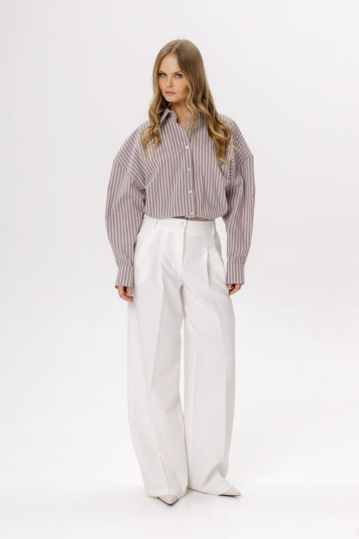 Боди Pirs 6226 коричневая полоска