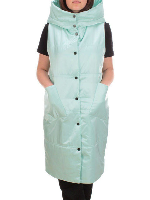 M006 MENTHOL Жилет женский демисезонный (100 гр. синтепон) - Фабричный китай фото 2