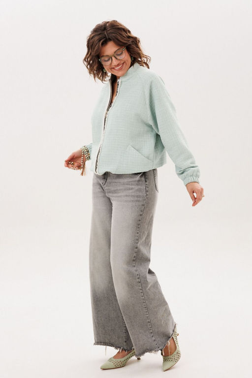 Бомбер ANELLI 1778.1 светло зеленый  фото 8