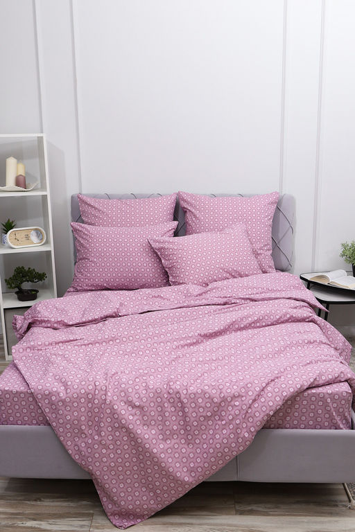 Простыня на резинке поплин Сара-компаньон