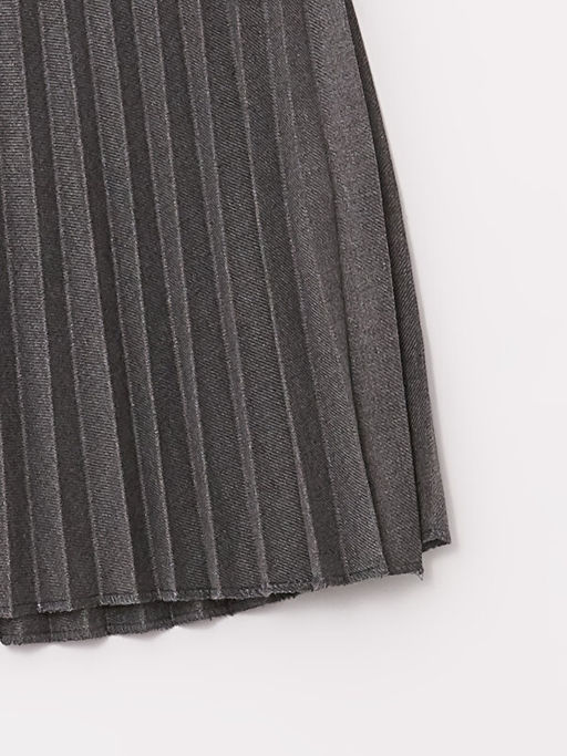 Beli Lastikli Pileli K?z ?ocuk Etek