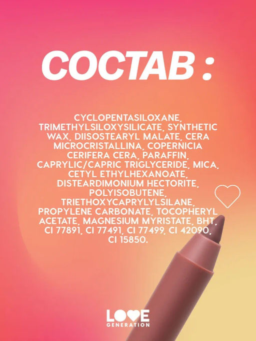 Love Generation Карандаш для губ гелевый Lip Pleasure тон 04 холодный коричневый