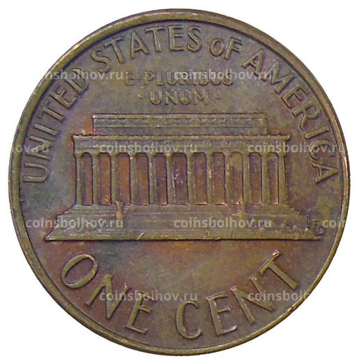 Монета 1 цент 1974 года D США