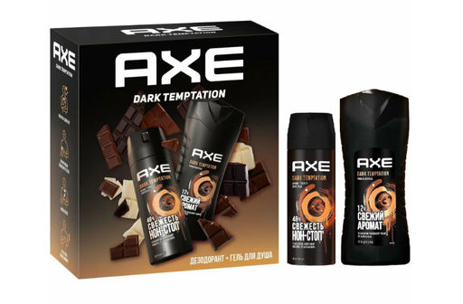 AXE набор DARK TEMPTATION (150мл+250мл)