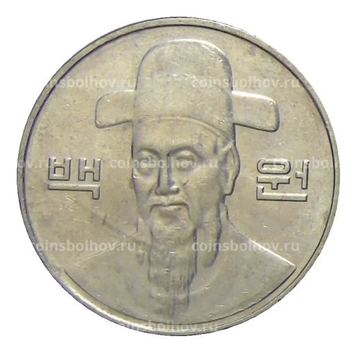 100 вон 2011 года Южная Корея