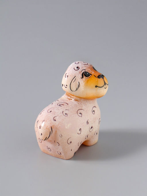 Фигурка «Овца», 4.5×4 см, селенит, МИКС