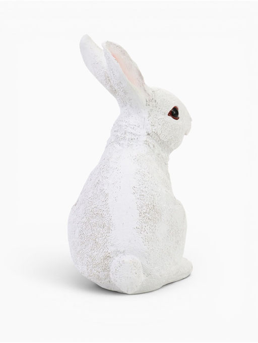 Садовая фигура из полистоуна «Заяц-беляк», 15×15×25 см