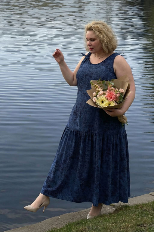 Платье сарафан 002