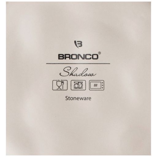 Цена за 4 шт. САЛАТНИК BRONCO SHADOW 17,5*6 СМ 750 МЛ БЕЖЕВЫЙ