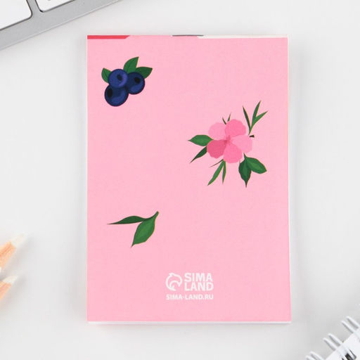 Подарочный набор: блокнот, ручка-фигурная и ластик Живи мечтой