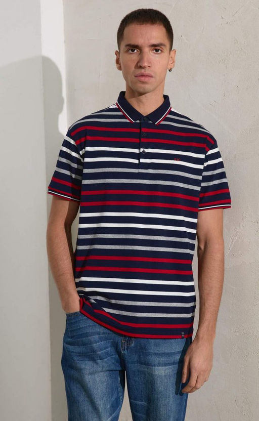 Футболка-поло F411-07-3137 red - Fine joyce фото 8