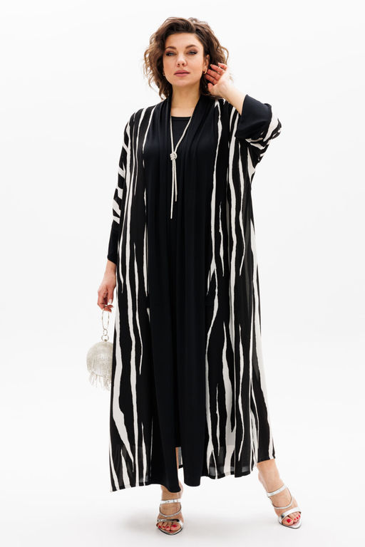 Костюм Michel Chic 1417 черный, белый