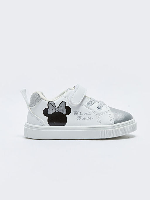 Minnie Mouse Lisansl? C?rt C?rt ve Ba?c?kl? K?z Bebek Spor Ayakkab? - Waikiki фото 2