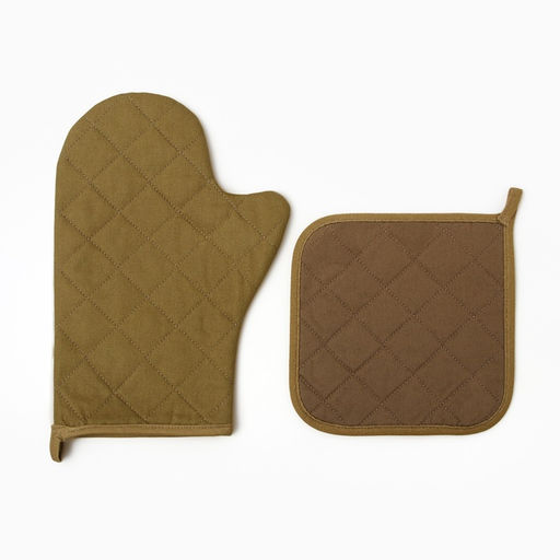 Набор подарочный Этель Esthetics, варежка 20?28 см, прихватка 19?19 см, хлопок 100%