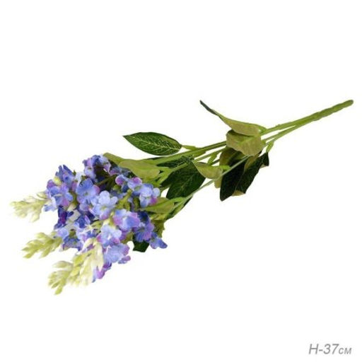 Цветок искусственный Лаванда 37 см / SY848 /уп 2/1200/А - Галеонтрейд фото 3