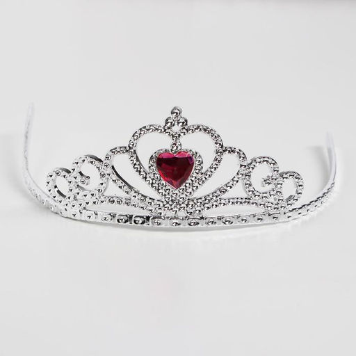 Цена за 12 шт. Корона Сердечко, цвета МИКС