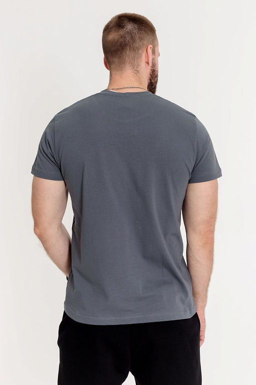 Футболка М122036Пд Серый - Елена фото 4