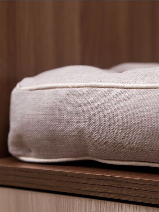 Подушка в прихожую на банкетку и скамейку PPR 80х40, Рогожка "Iris" премиум класса, Bio-Line