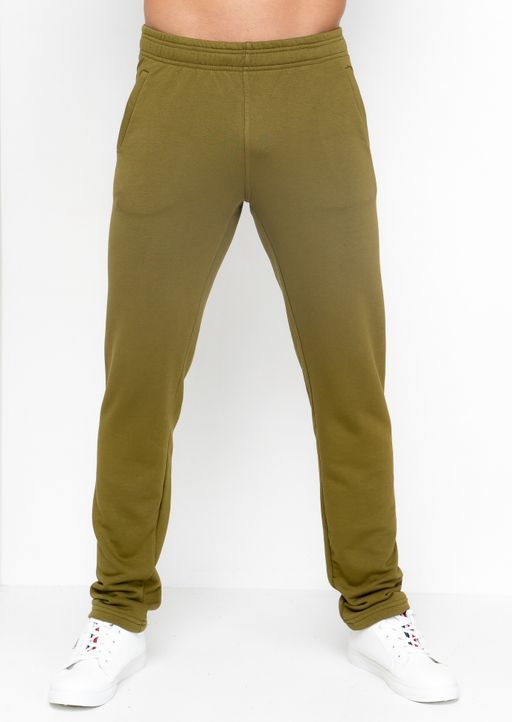 Брюки футер 3-х нитка петля  .арт.653/2-2,хаки - Binita фото 3