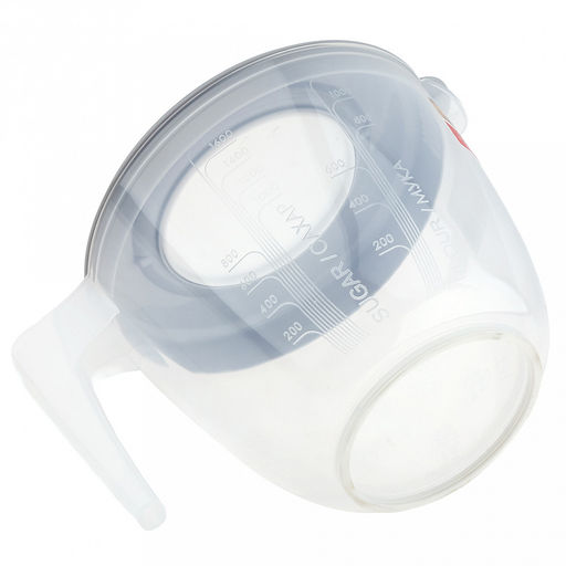 Емкость для миксера пластмассовая "HELSINKI" 1,9л, 22х16,7х15,2см, мерная, пепельный жемчуг (Россия)