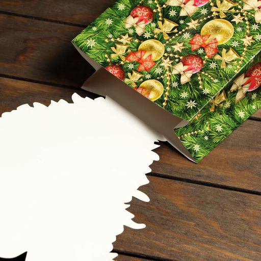 Цена за 5 шт. Подарочная коробка Ёлка, 16,5 х 8,5 х 27 см - Simaland фото 8